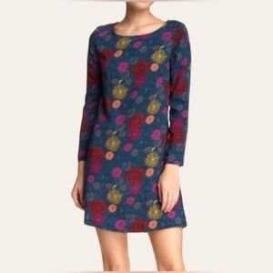 AMERICAN APPAREL Printed Gia Night Bloom Mini Dress